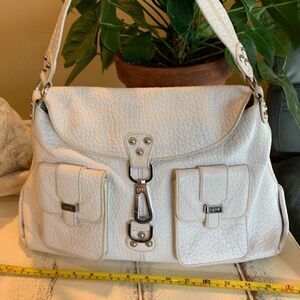 Rafe New York Crocodile Leather Print Purse